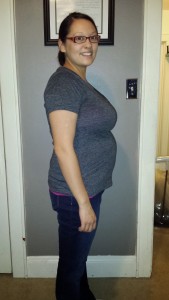 20 weeks pregnant with Leilani